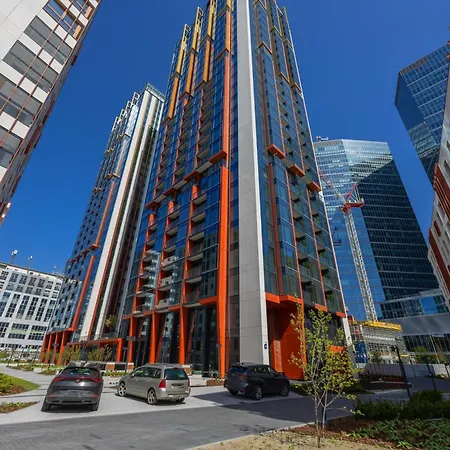 Luxury Apartments Towarowa Towers With Parking And Air Conditioning In Warsaw'S Wola District By Renters Prestige *